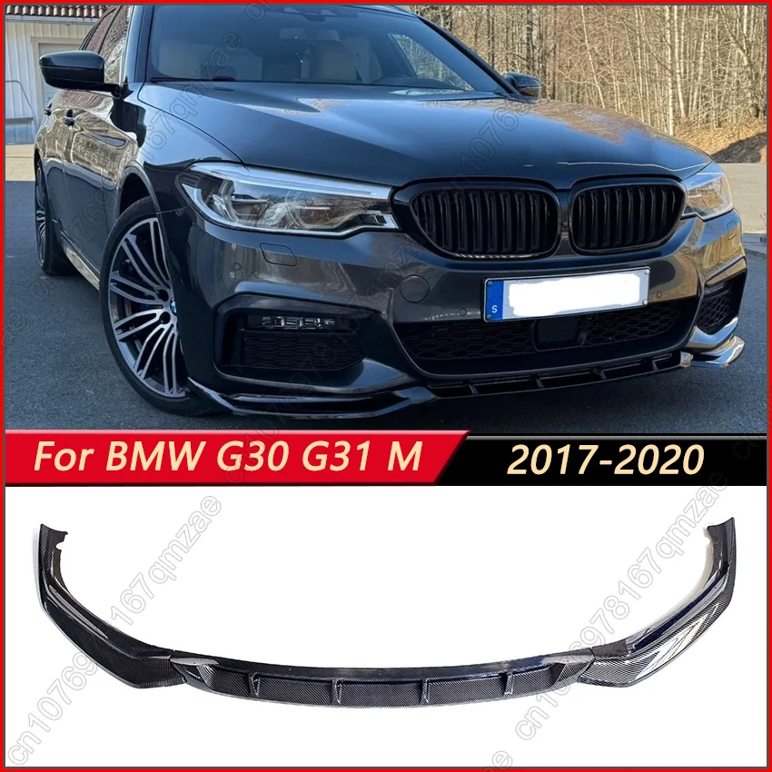 

Для BMW 5 серии G30 G31 520i 530i 540i M-Pack 2017-2020 автомобильный передний бампер, разделитель губ, распылитель, диффузор, защитная крышка, комплект