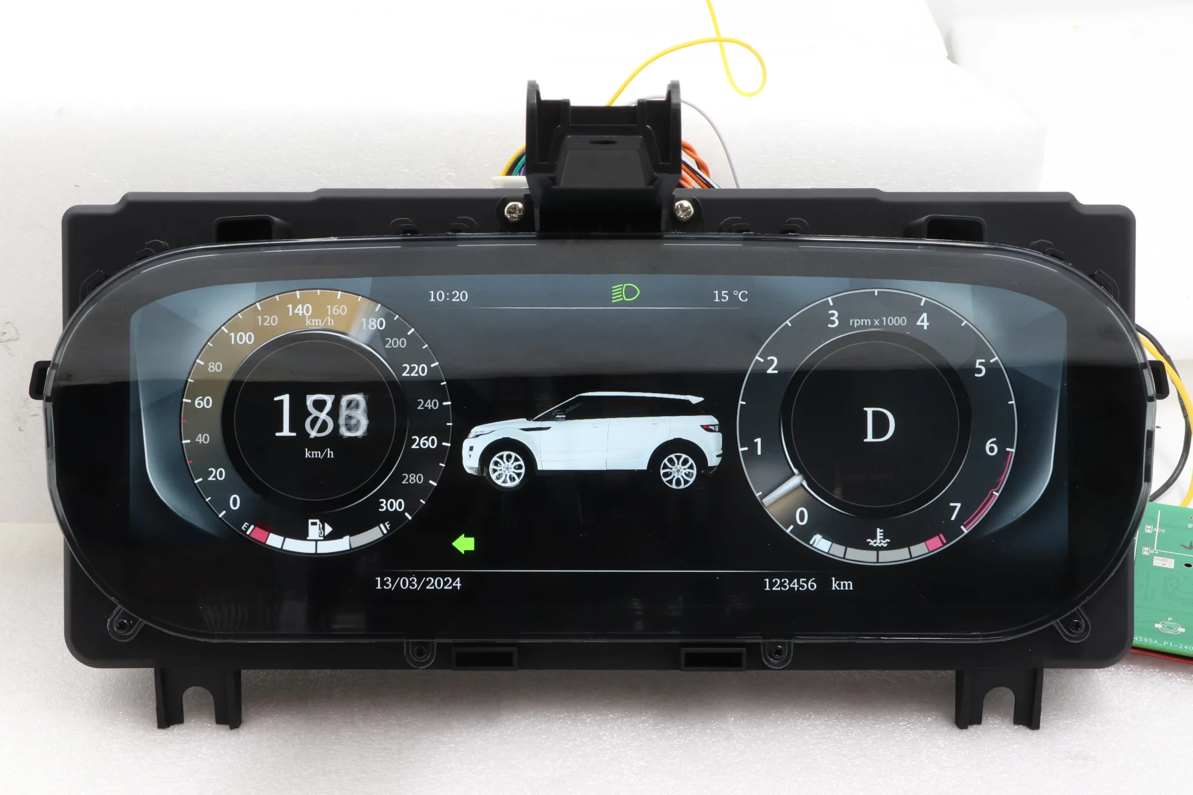 12.3 Inch LCD Car Dashboard Panel Oil Gauge for 2012-2019 Instrument Digital Cluster