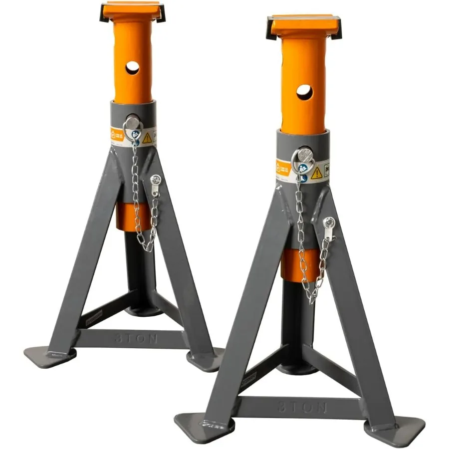 

Подставки для домкрата 3,3 тонны (x2), подходят для большинства автомобилей, внедорожников и пикапов, продаются парами.