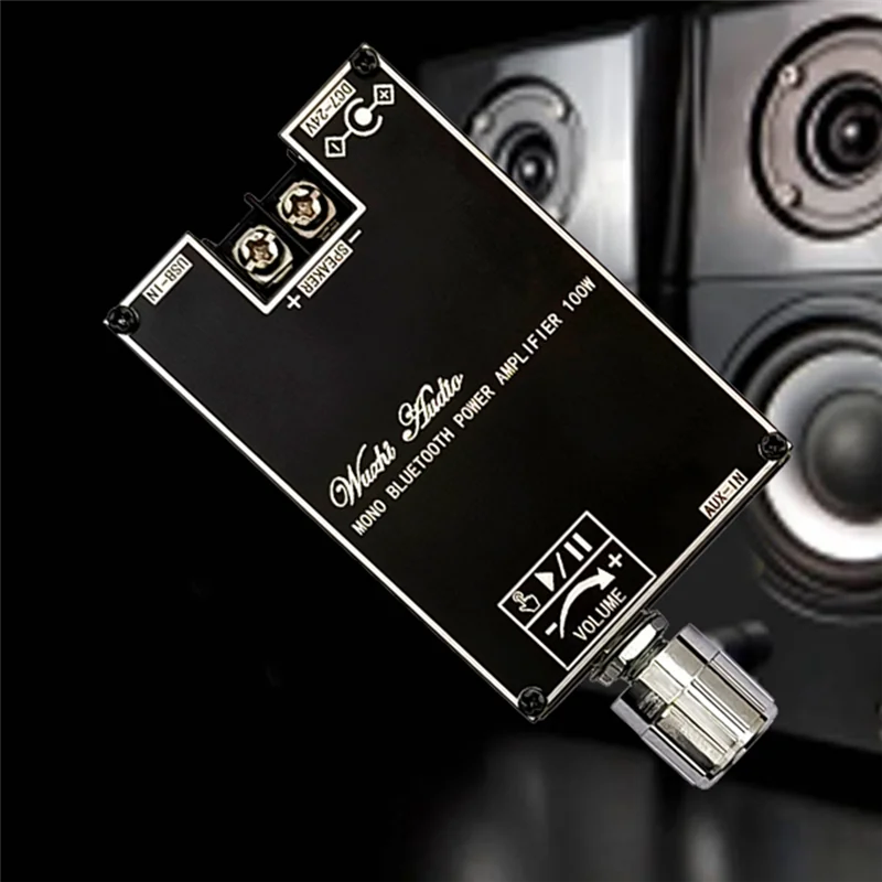 Mono 100W Bluetooth Audio Amplifier Board with TWS Box Function TPA3116D2 BT5.1 Stereo Audio Module DC7-24V ZK-1001B