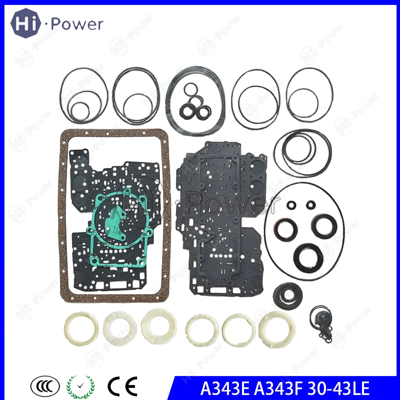 

A343F A343E 30-43LE Ремкомплект для ремонта автоматической коробки передач для Toyota Kia Hyundai Lexus Комплект уплотнений коробки передач A343