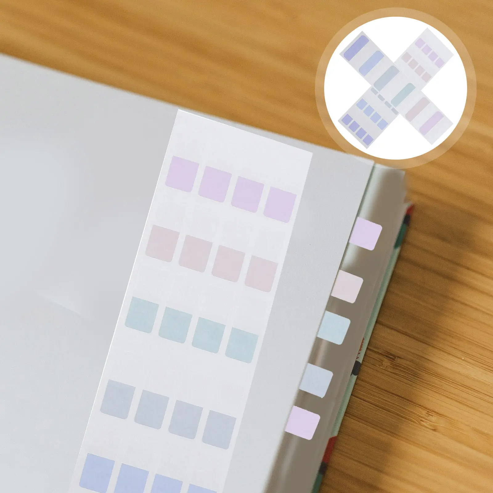 

300 шт. цветных клейких индексных закладок для книг, блокнотов, планировщиков, файлов, журналов, дневников, каталогов, для аннотаций и заметок