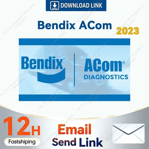 Bendix ACom Pro Diagnostics 2023v1+Crack UNLCOK For Mulit PCs ABS Diagnostic Software