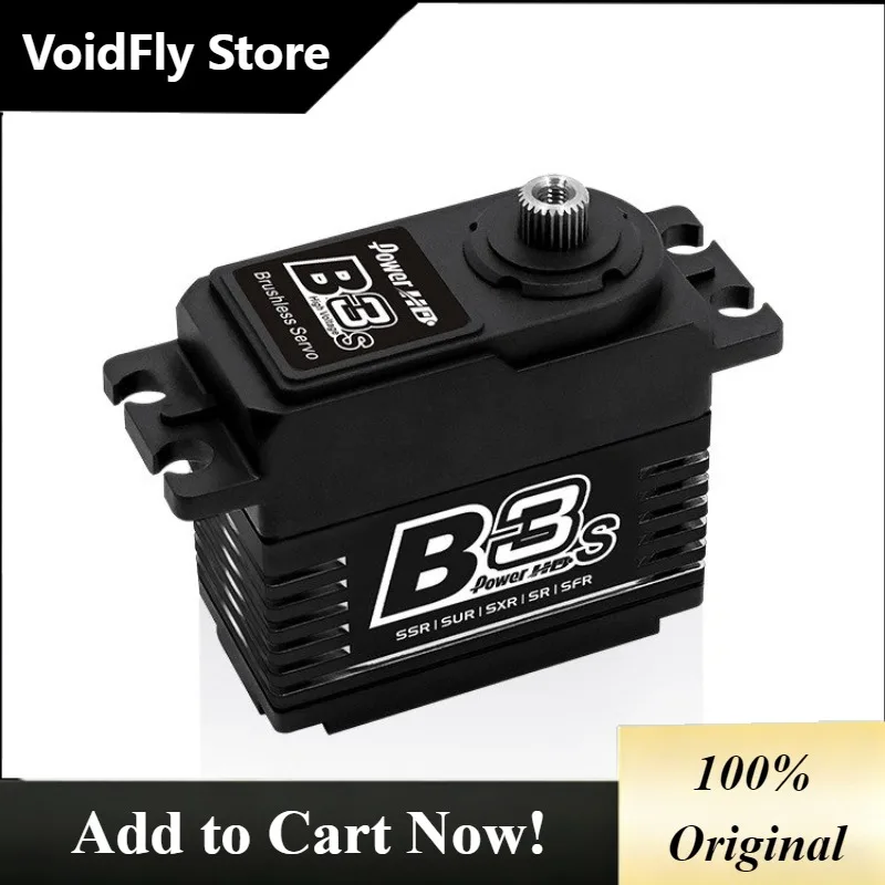 VoidFly Power HD B3S 30kg Steel Gear Brushless High Torque Servo