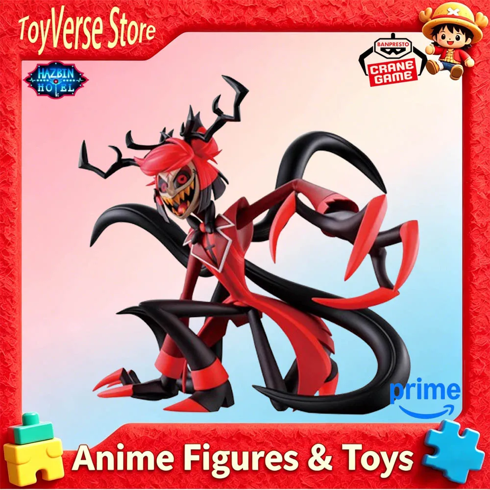 

Brand New Genuine In Stock Banpresto Radio Demon Alastor Figure Welcome To The Hazbin Hotel Model Gift