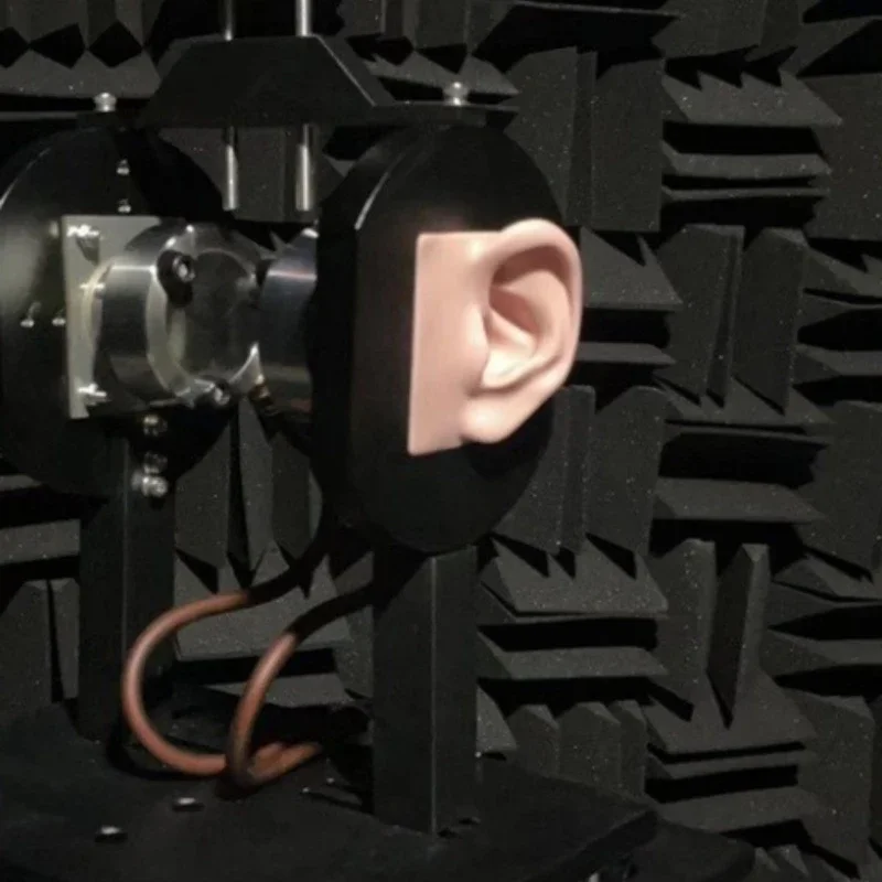 Headphone test, headphone R & D test iec711 318-4 frequency response curve simulation ear