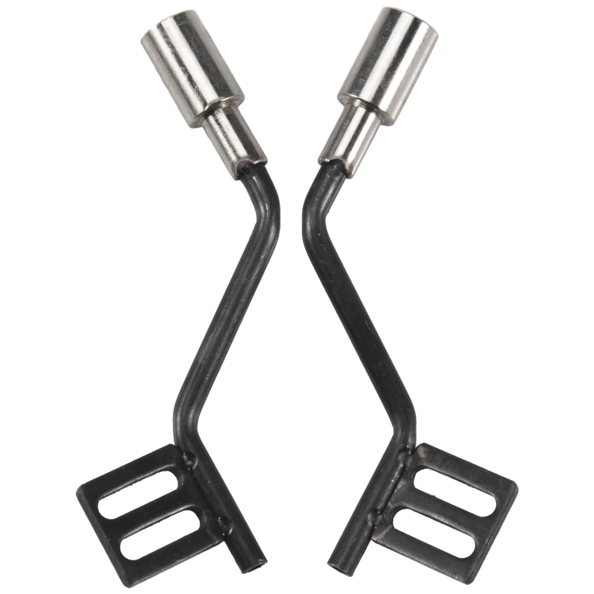 1Pair Metal Simulation Exhaust Pipe Gas Vent for Traxxas Trx4 Defender Ford Bronco SCX10 Rc Car Parts Exhaust Manifold HOT