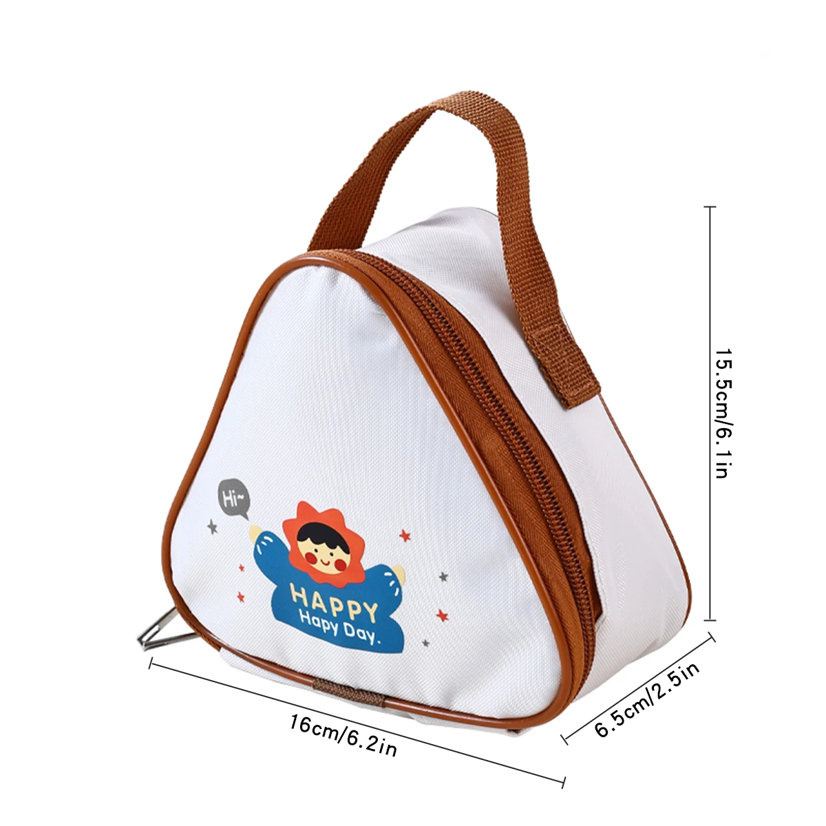 Mini Cartoon Geïsoleerde Lunchbox Tas Draagbare Herbruikbare Picknick Koeltas Oliebestendig & Waterdichte Thermische Lunchtas Voor Kinderen Student