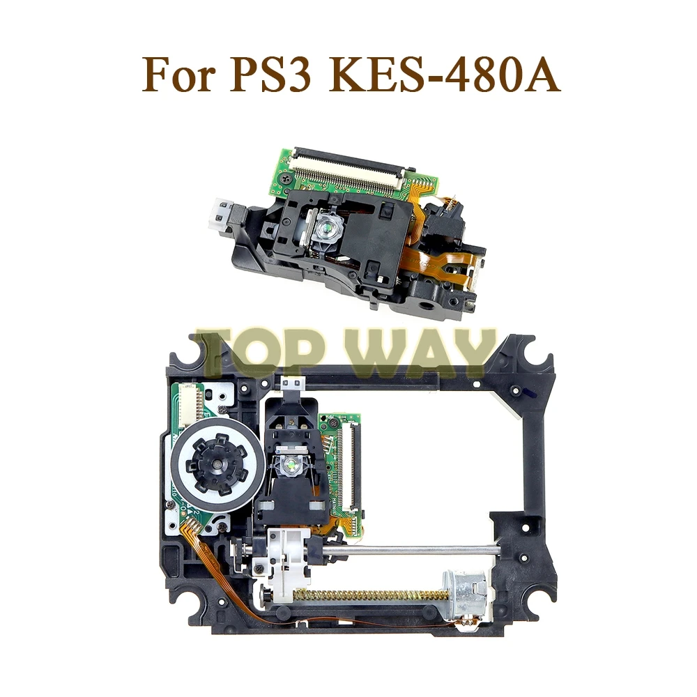 1PCS For Playstation 3 Console KEM-480AAA Laser Lens Optical Pick Up With Deck KES-480A For PS3 KES 480A KEM 480AAA