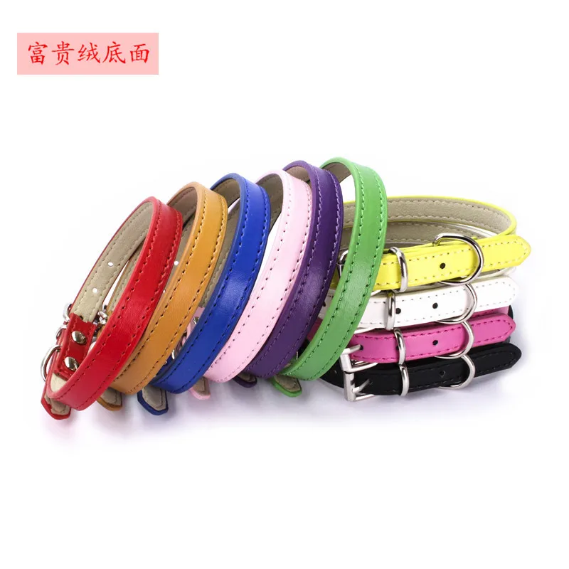 Collier avec boucle en alliage pour chien et chat, accessoire pour animaux de compagnie, chaîne, taille réglable, petite et moyenne taille