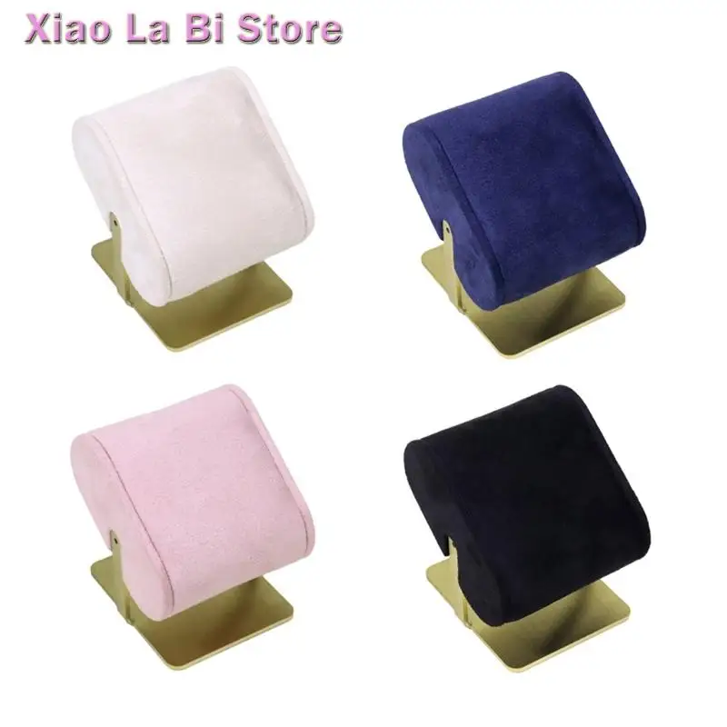

XXFD Premium Velvets Bracelet Holder Alloy Base For Necklaces Watches Vanity Tray