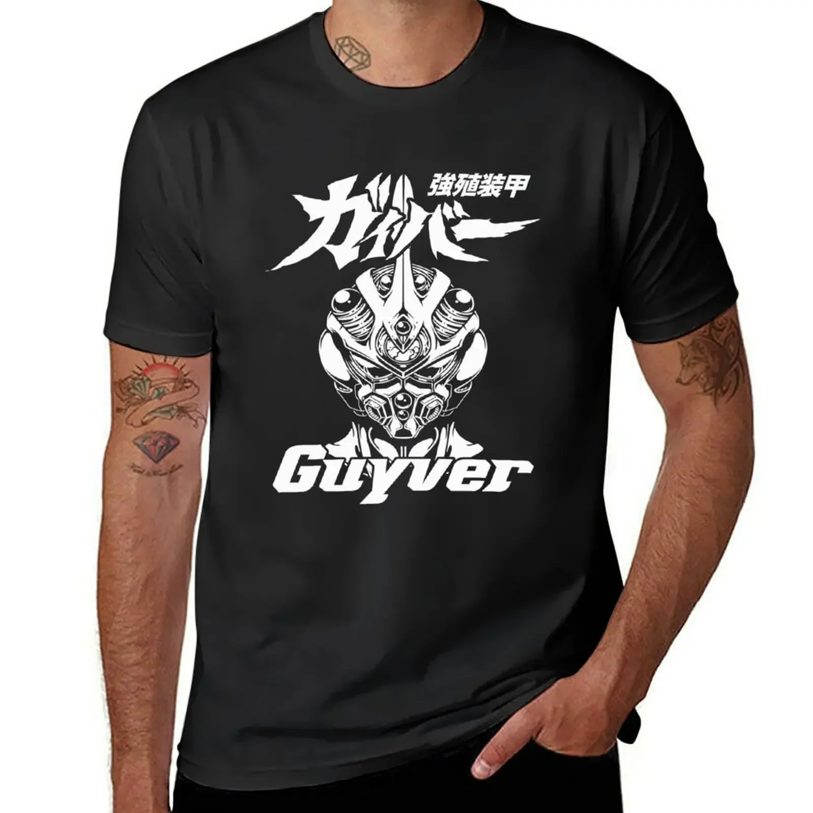 Bio Booster Armor Guyver T-Shirt for a boy baggy shirts Blouse summer tops T-shirt men