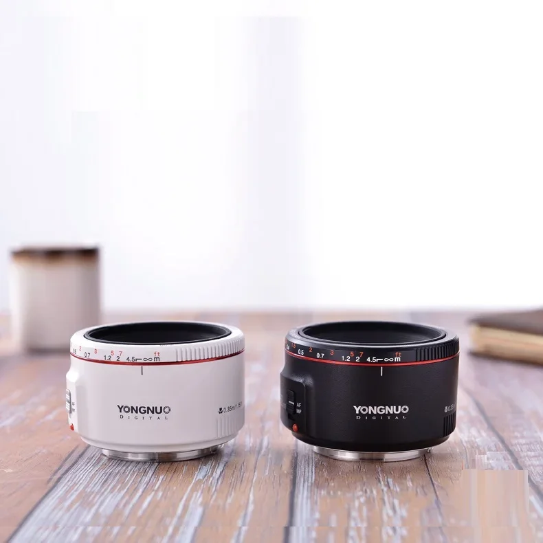 

New YONGNUO YN50mm F1.8 II Large Aperture Auto Focus Lens Small Lens YN 50MM 0.35m 1.15ft Super Effect for for