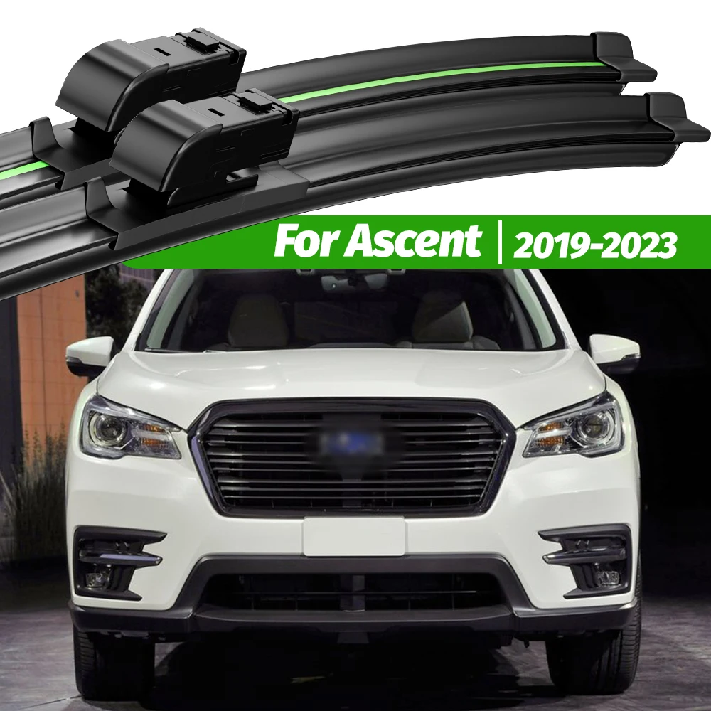 

For Subaru Ascent 2019-2023 2pcs Front Windshield Wiper Blades 2020 2021 2022 Windscreen Window Accessories