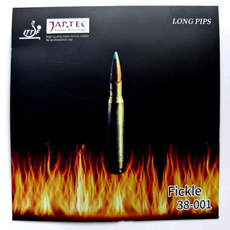 FICKLE Long OX Table Tennis Rubber Bullet-head Pip Ping Pong Rubber Anti-Spin Offensive Looping Weird Sink Ping Pong Rubber ITTF