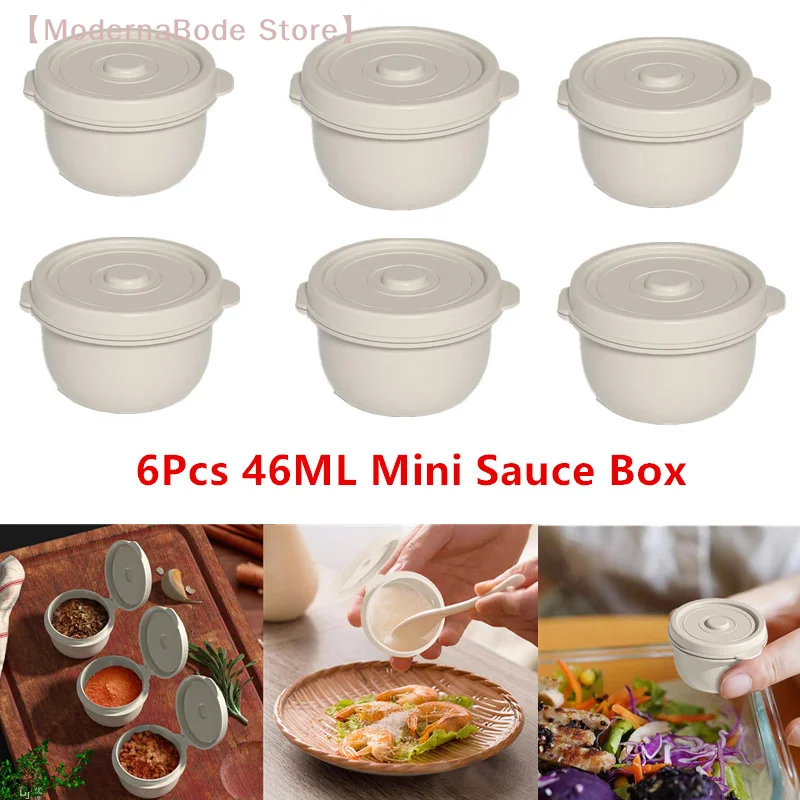 【M】6 Piezas de Botellas Exprimibles Mini de 46 ml para Condimentos, Dispensadores de Miel/Kétchup/Salsa de Soya/Aderezo para Ensaladas, Recipientes para Saborizar Loncheras
