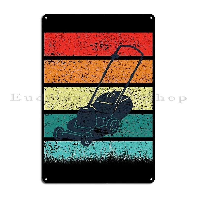 Lawn Mowing Lawn Mower Gardener Gift I'm Sexy and i mow it vintage Metal Funny Decoration Create Cinema Tin Sign Poster