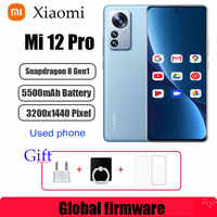 Global Firmware Xiaomi 12 Pro 5G Smartphone Hyper OS 2.0 Snapdragon 8Gen1 50MP 3200x1440px Android 6.73\