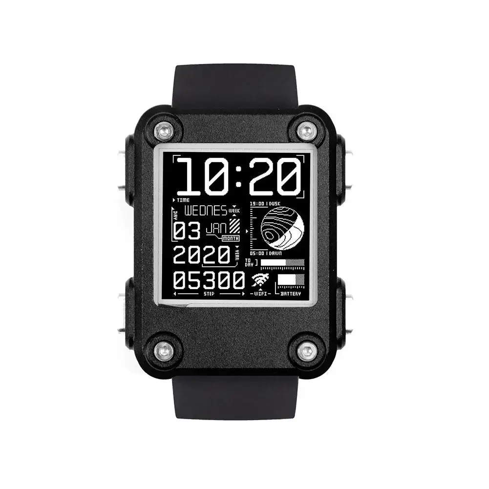 Watchy ESP32 V2.0 Programmable Water Screen Open Source Electronic Watch 1.54in Screen Wifi/BT Connection Low Energy Consumption