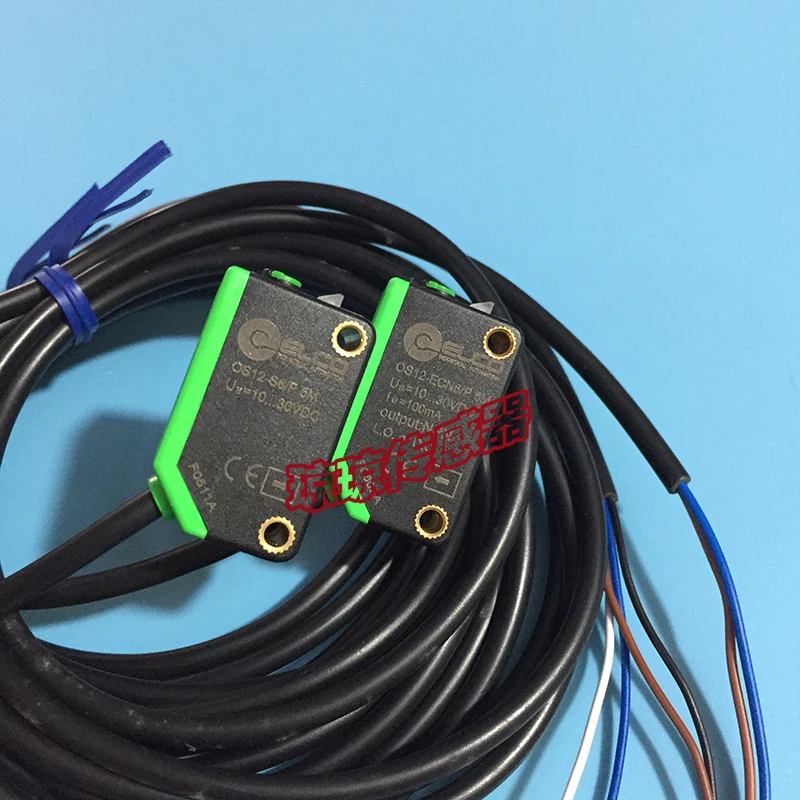 

ELCO Yike Emitter Photoelectric Switch OS12-ECN6/P 5M OS12-S6/P 5M Sensor