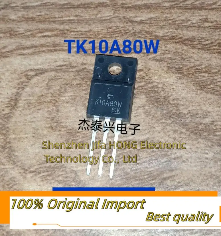 

10 шт./партия TK10A80W K10A80W TO-220F 800V 9.5A MOSFET импортный оригинальный лучшее качество