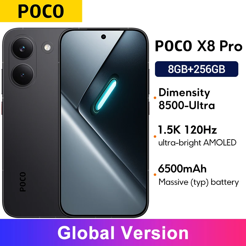 POCO X8 Pro Global Version Dimensity 8500-Ultra 6.59