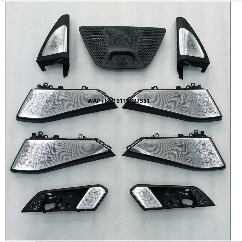 

Speaker Cover Upgrade Kit with Ambient Light 64 Color Door Tweeter Loudspeaker Cover for G05 G07 New X5 X7 Series