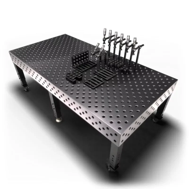 

Nitrided Welding Table D28 Grid - Anti-Rust Steel & Industrial Abrasion Resistance CE