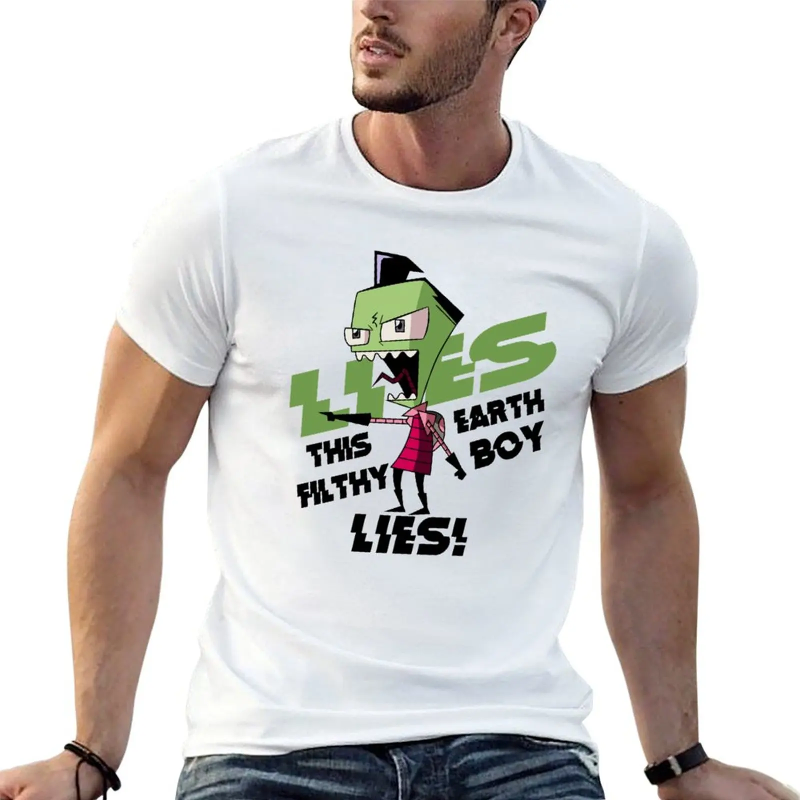 Lies, this filthy earth boy lies T-Shirt Festival Short Sleeve T-Shirt