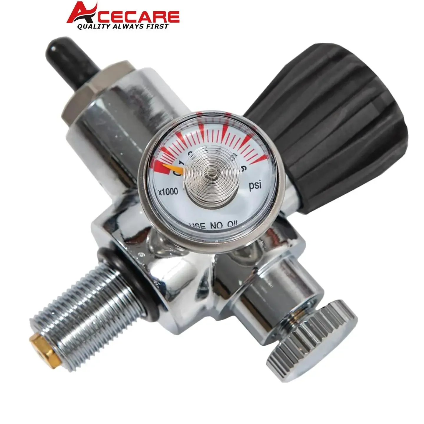 ACECARE 300Bar 4500PSI 30Mpa Estação De Enchimento De Válvula De Alta Pressão Válvula De Aço Inoxidável Sistema De Carregamento Do Tanque HPA