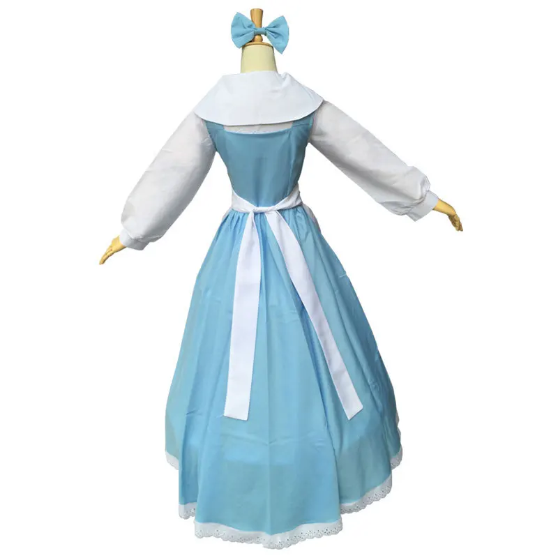 Adult  Beau And the Beast Belle Princ Skirt Maid Costume Stage Performance loween Costume Fem Cuser Faion