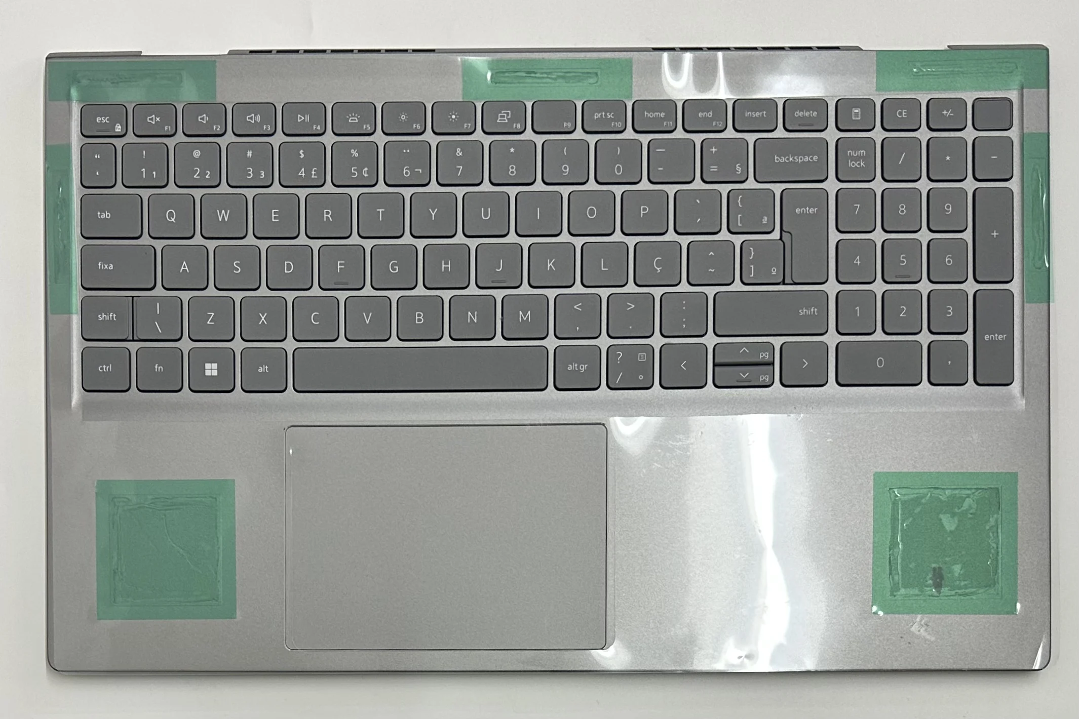 Original For DELL Inspiron 15Pro 5510 5515 Laptops Palmrest Upper Cover Top Case Portuguese Keyboard 06P0TG 01VP10 0GP32H