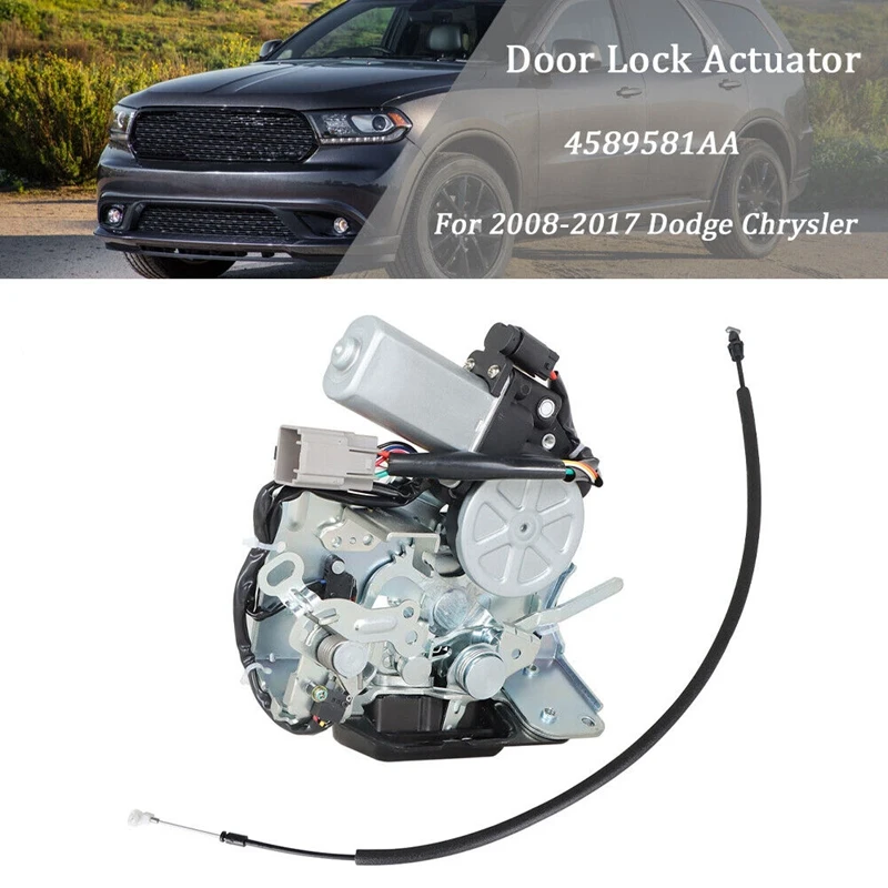 

Rear Tailgate Lock Actuator With Motor Parts For Dodge Grand Caravan Chrysler 08-17 Tailgate Lock Latch 4589581AA 4589581AB