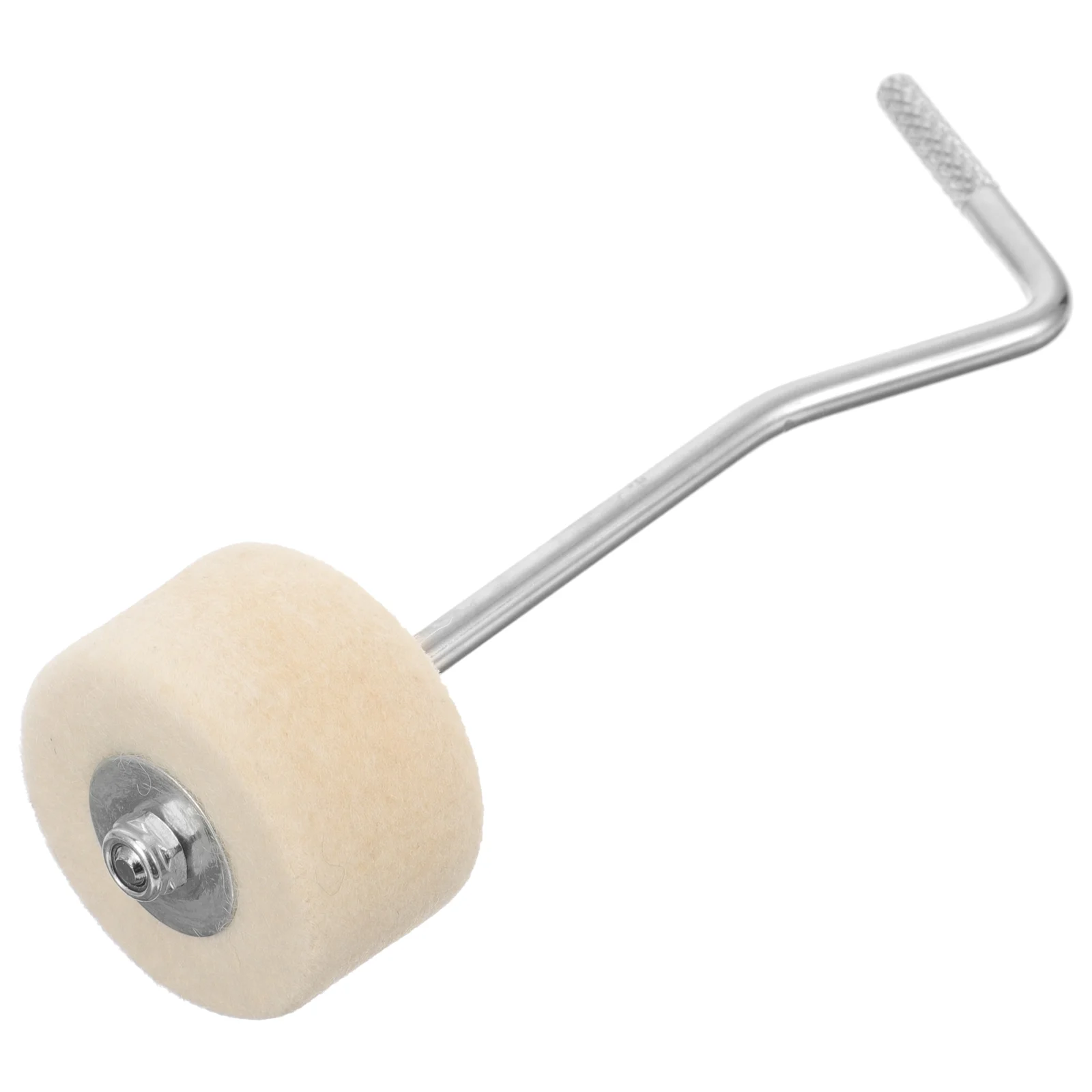 

Cotton Hammer Head Bass Drum Foot Pedal Accessories and Parts Kick Adjustable Single