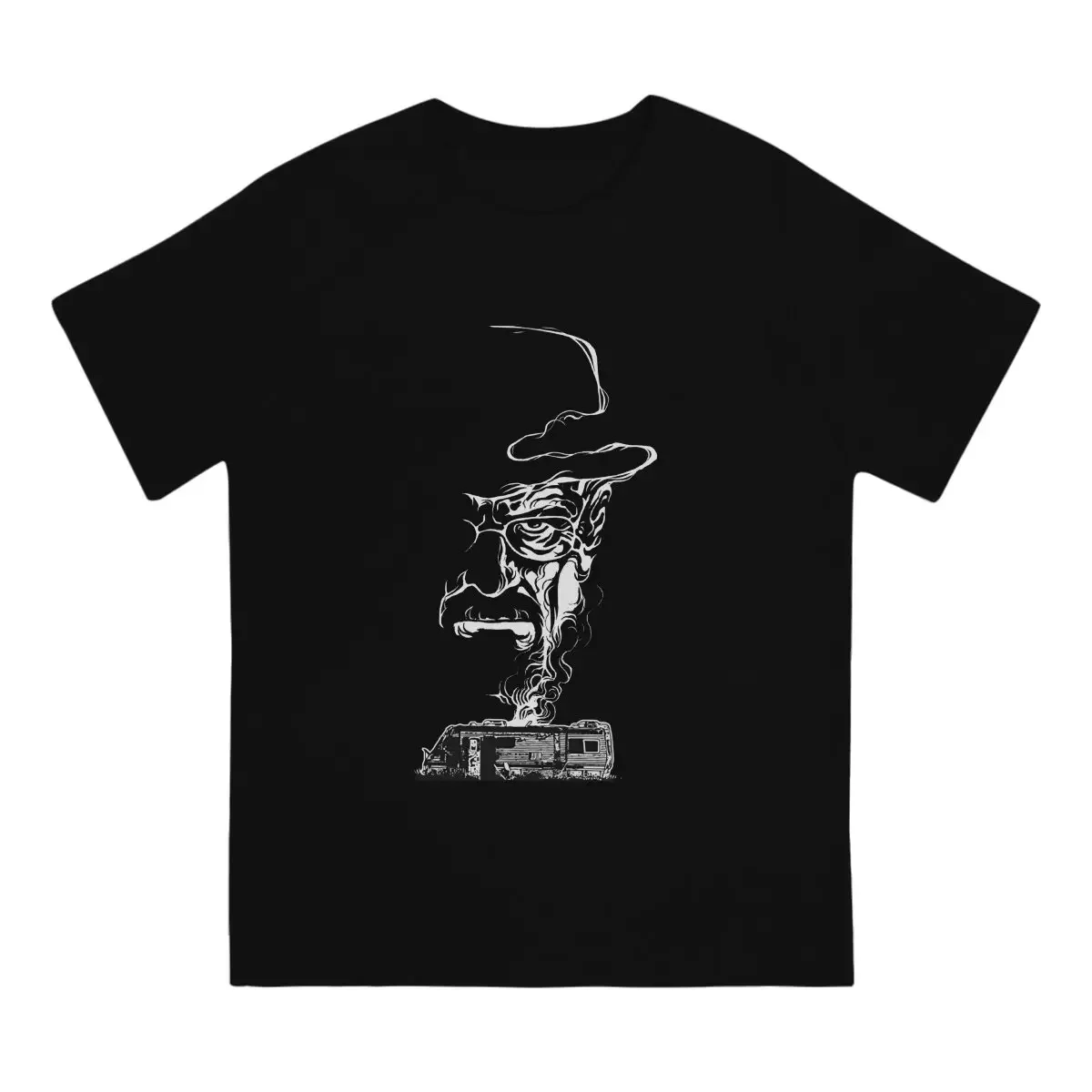 Heisenberg-Camiseta de algodón para hombre, camisa de manga corta con cuello redondo, ropa de verano, novedad