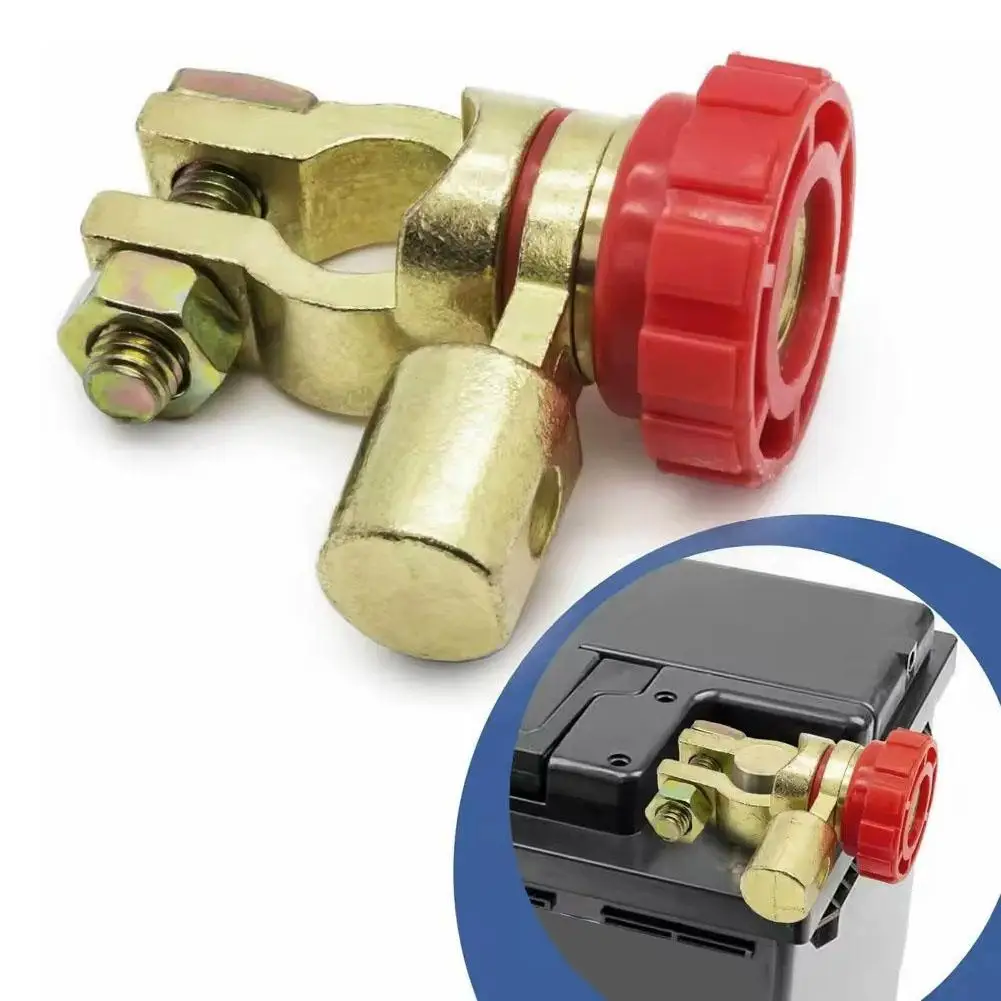 

Разъединитель аккумуляторной батареи 12В с дистанционным управлением, поворотный, для авто, грузовиков, M4x9