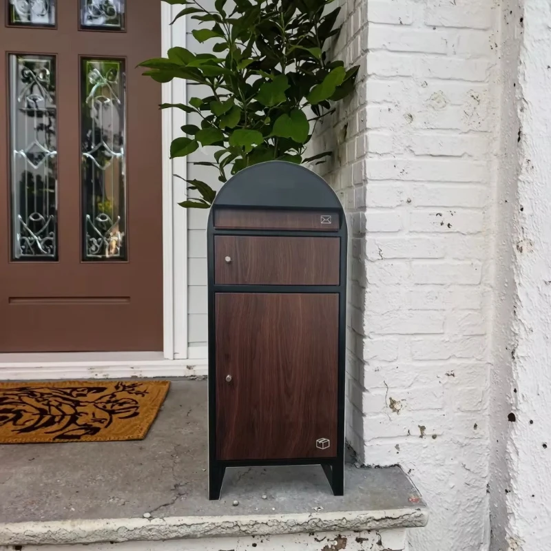 Safe and durable anti-theft parcel box Waterproof outdoor garden Independent steel postal express mailbox Delivery box