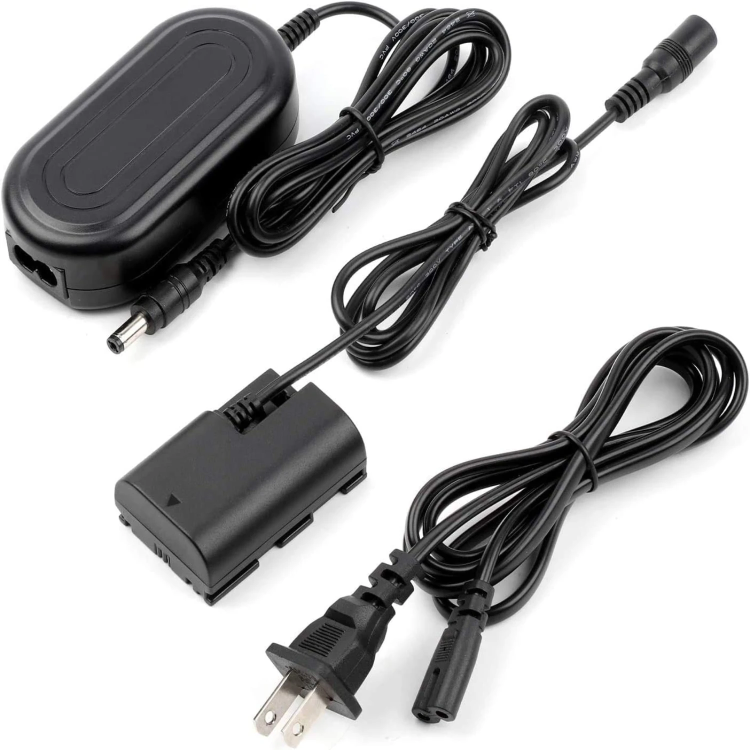 ACK-E6 Wisselstroomadapter DR-E6 DC-koppeling LP-E6 LP-E6N Dummy batterijvoedingsset voor EOS R R5 R6 80D 90D 60D 5D Mark