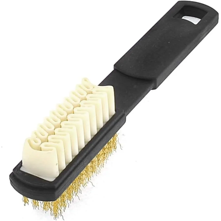 

Двустороннее средство для чистки больших щеток для кожи из замши и нубука, 1 упаковка длинных проводов [большая поверхность]