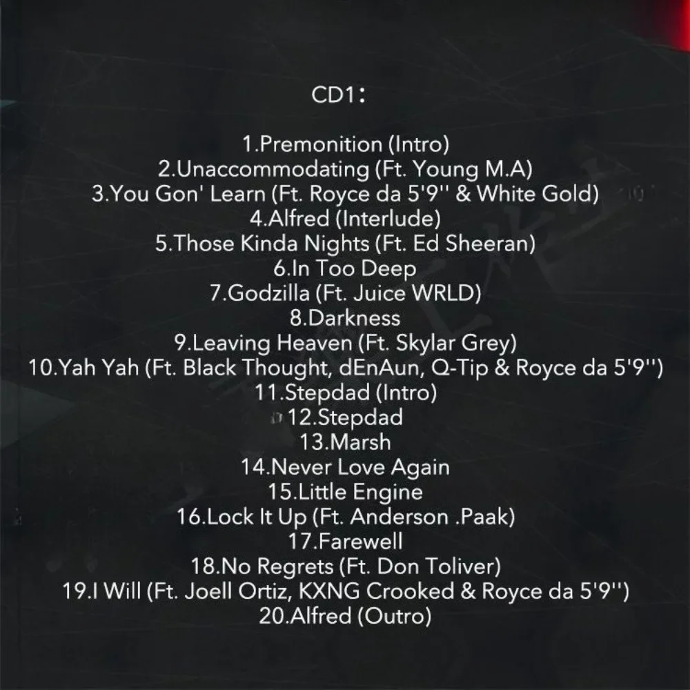 Eminem New & Greatest Hits 4CD - Legendary Hip-Hop Rap Collection - Iconic Western English Tracks for Rap Lovers