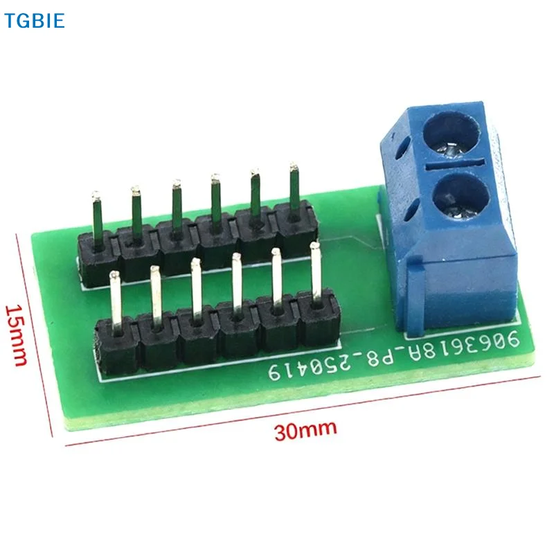 [TL]【TL】2/4Pcs 2.54MM Cable Adapter 2P Terminal To 12P Pin Module Straight / Curved Needle Connector Male To Female