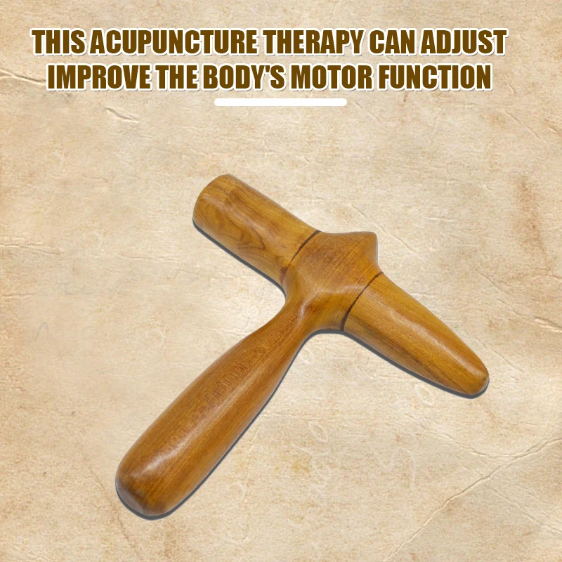 New Fragrant Wood Body Massage Tool Reflexology AcupunctureThai Massager Roller Therapy Meridians Scrap Lymphatic Health Care