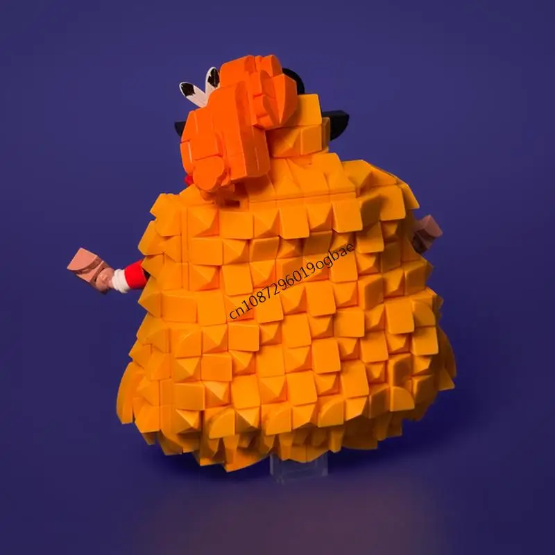 New 571Pcs Famouse Anime Series Moc Miniature Character Figure Model Custom Puzzles Diy Creative Ideas Kids Toys Birthday Gifts