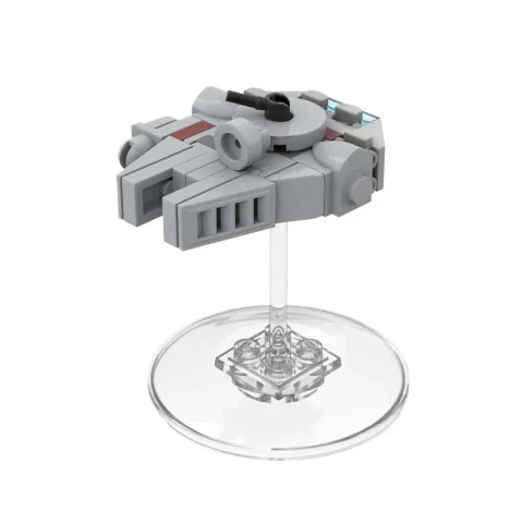 MF0001 Mini Millennium A MOC Building Blocks Planet Warship Spaceship Model Toy technology Planet speed of light