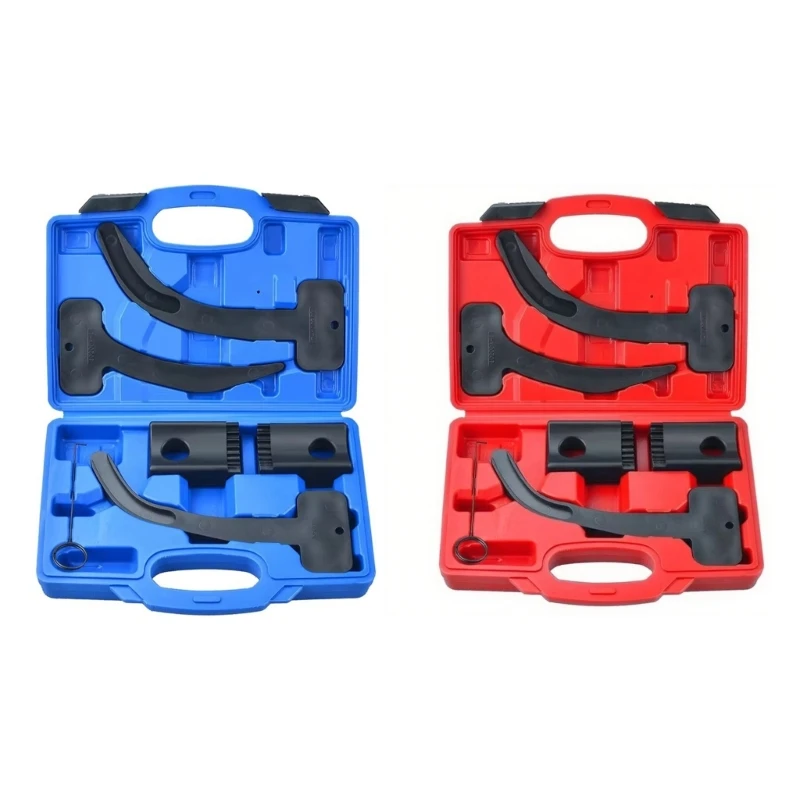Timing Chain Service Tool Set with Molded Carry Case, Camshaft Alignment for Engine Maintenance and Repair Use H8WE