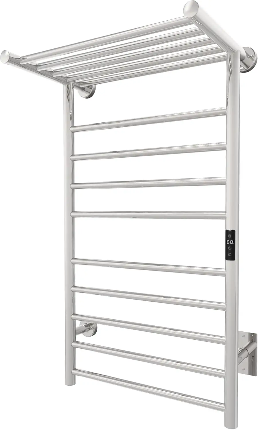 Towel Warmer | Built-in Timer with Led Indicators | Timer Modes: 1 H to 8 H, ON/Off | Temperature 30 to 60 °C