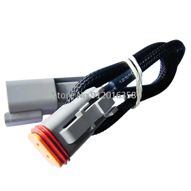 100CM 2 Position Deutsch DT 2 DT04-2P DT06-2SA 2POS DT04-2PA Male Female Sleeve Protection Waterproof Cable Assemblies
