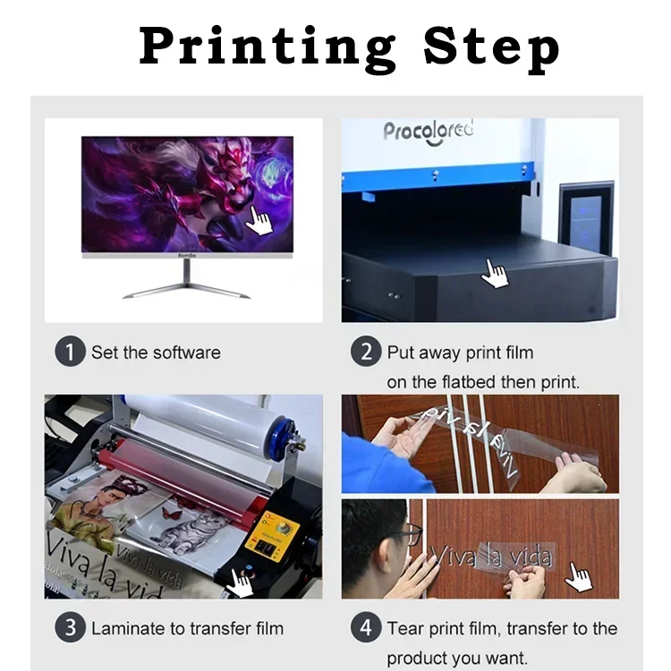 A3-PRO a b uv laminating dtf film transfer sticker uv dtf printer