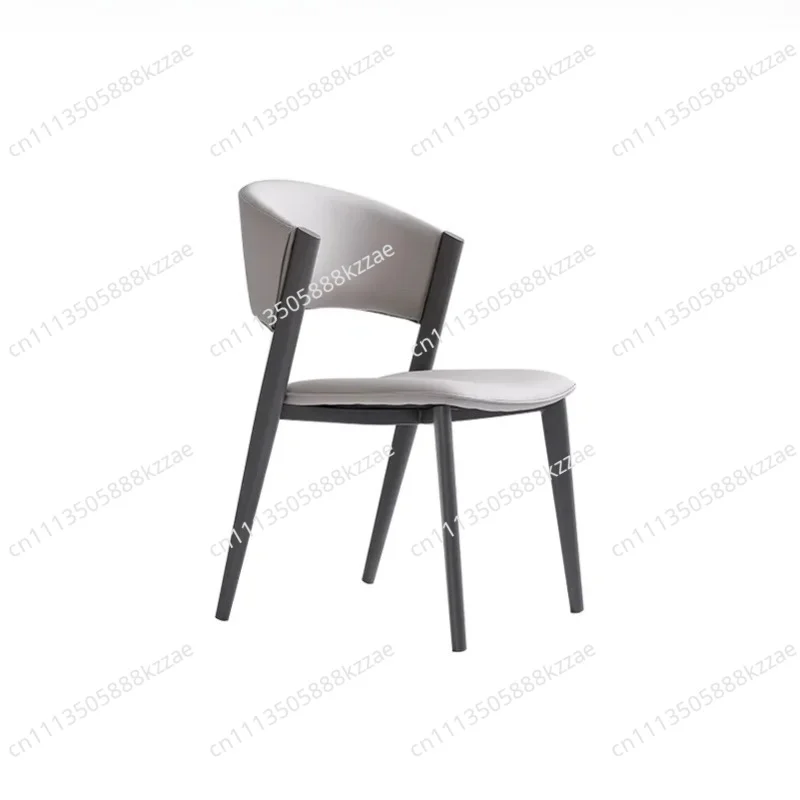 Dining Chair Home High Sense Dining Chair Italian Minimalist Casual Chair Modern Simple High-end Dining