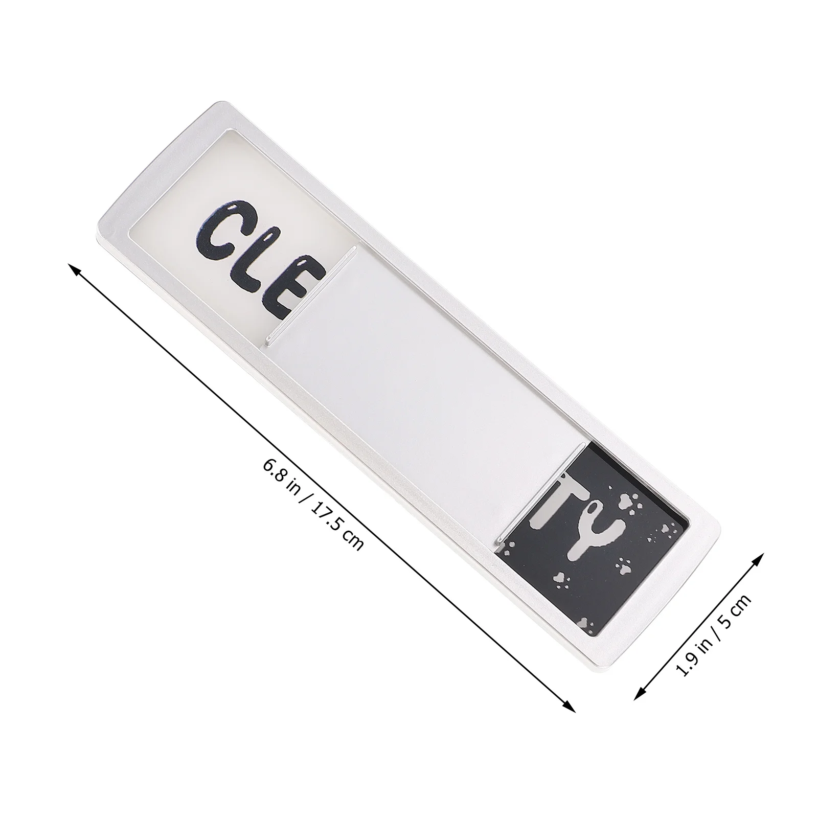 مغناطيس غسالة الأطباق مزدوج الجانب علامة قذرة نظيفة مع نمط مطبوعات مخلب رؤية عالية الدقة لغسل ثلاجة غرفة الغسيل في المطبخ #2